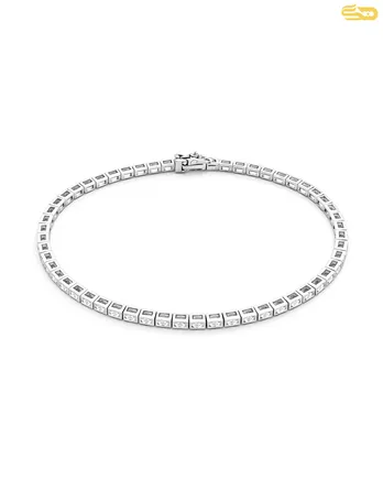 دستبند نقره تنیسی